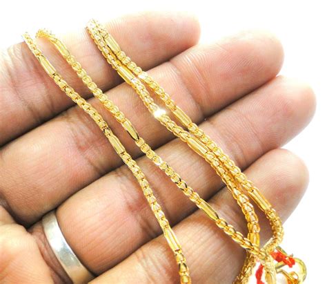 etsy gold necklace chain|handmade gold chain necklace.